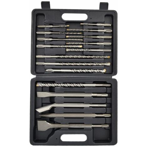 Awtools zestaw dłut i wierteł sds+ 17 elem.