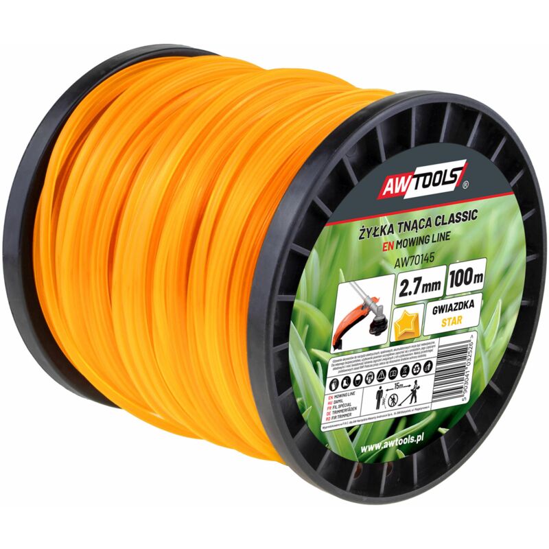 Awtools żyłka tnąca classic 3,0x100m / gwiazdka