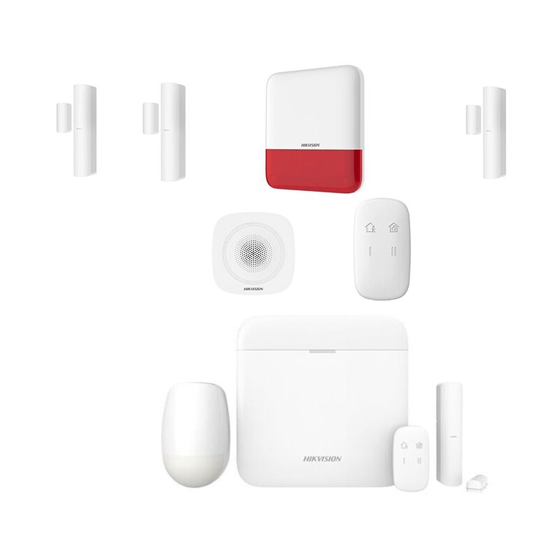 Hikvision - ax pro gsm wireless home burglar alarm kit shop