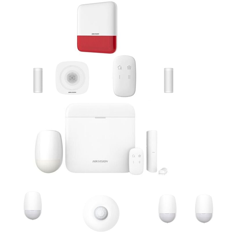 Ax pro Hikvision home alarm kit gsm wireless outdoor barriers