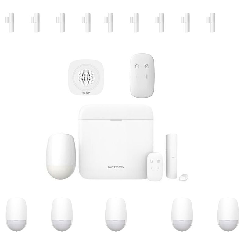 Ax pro Hikvision home alarm kit gsm wireless shop mobile phone