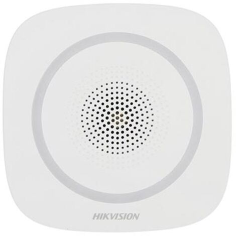 AX PRO HIKVISION SIRENA ALLARME WIFI 868 MHZ-LED ROSSO  DS-PS1-I-WE
