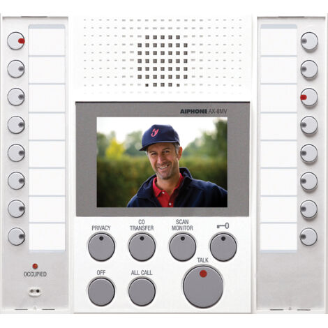 Ax8Mvw P.Video 2X8 Lignes Blanc - AIPHONE AX8MVW 110981