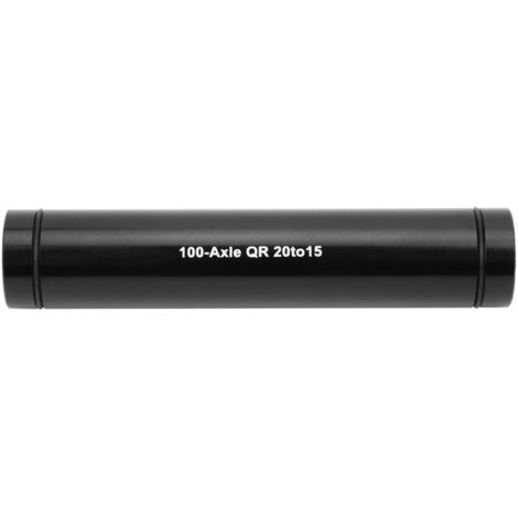 Axe avant 20mm à 15mm pour VTT, tube en alliage d'aluminium, accessoire vélo 100mm