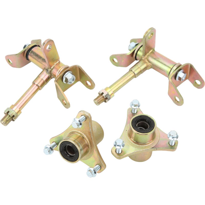 Treetalk - Axe de fusée de jambe de force de direction avant gauche droite disque de frein essieu de roue moyeu de jante essieu pour atv Go Karts Off