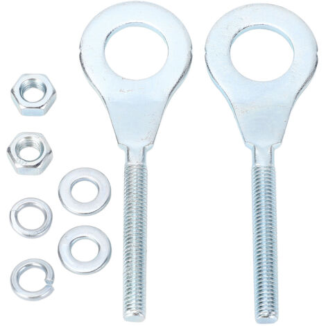 Axe de réglage de tendeur de chaîne, 2 pièces, 15mm, pour Mini vélo 50cc à 125cc CRF50 ATV Pit Dirt.