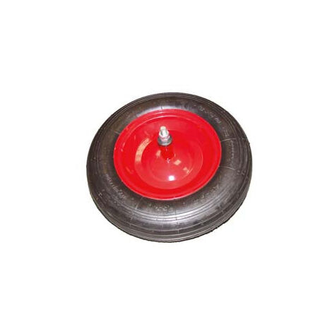Axe de roue de brouette pneumatique 12x210 mm - axe 12x210 mm, entraxe 150 mm