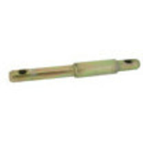 Axe double adaptable - Longueur: 210mm (70+40+100mm) Ø: axe: 25/19mm. Ø goupille: 12mm.