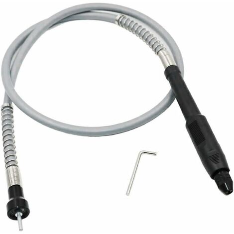 Axe Flexible Multifonctionnel Avec 0.3-3.2mm Mandrin Sans CléArbre Flexible de Corde d'Extension Pour Outil de Fixation de Meuleuse Rotative