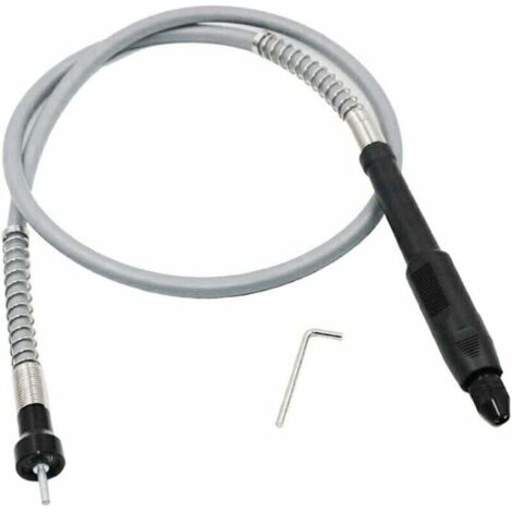Axe Flexible Multifonctionnel Avec 0.3-3.2mm Mandrin Sans CléArbre Flexible de Corde d'Extension Pour Outil de Fixation de Meuleuse Rotative