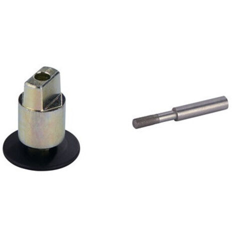 Axe traversant BTS renou. 20mm plat conique galvanisé 3 degrés