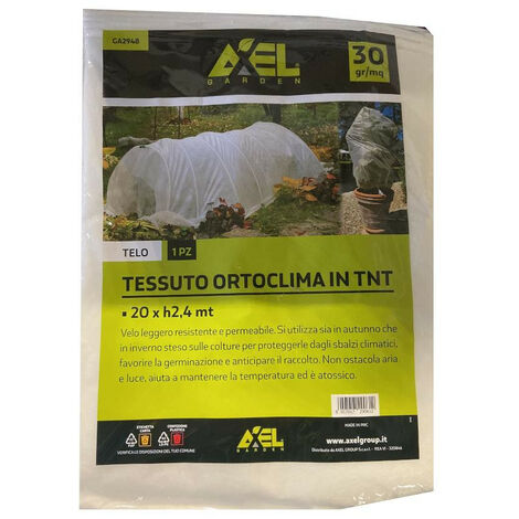 AXEL - GA2948 - Telo tessuto ORTOCLIMA TNT 30 gr/mq 20 x h2.4 mt