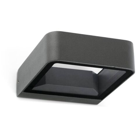 Axel Lampada Da Parete Grigio Scuro 5W Led 3000K Marca Faro