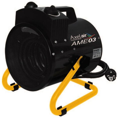 Axelair - Chauffage atelier mobile 3000 W débit 354 m3/h surface traitée 30 m2 ventilateur hélicoïde - MobilPro