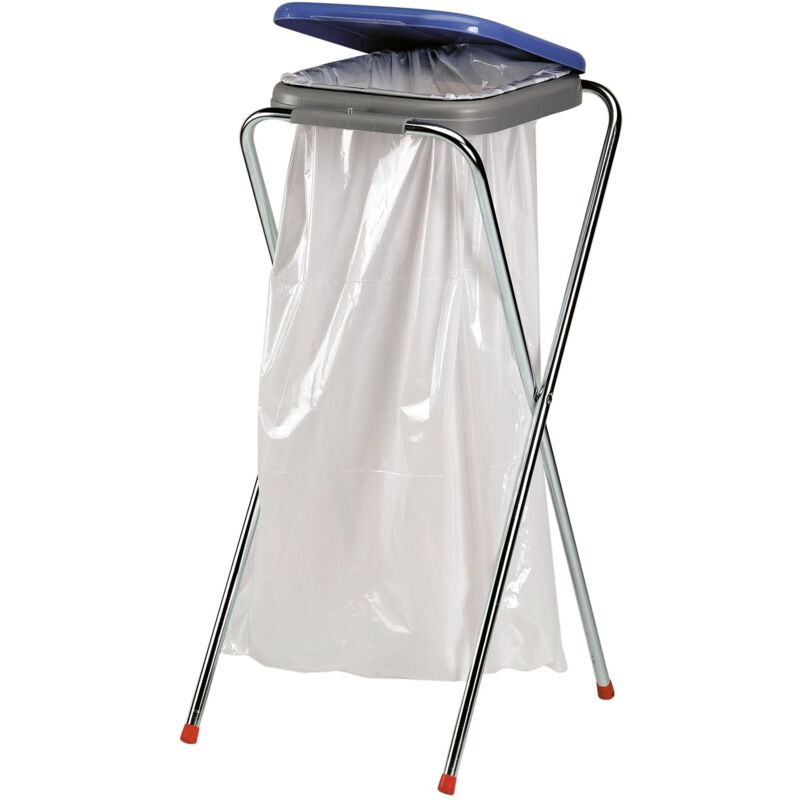Supporto Per Sacchetti Della Spazzatura In Metallo – Porta Sacchi A Forma Di U, 65x30x75 Cm – Per Esterni, Campeggio, Cucina E Giardino - 2
