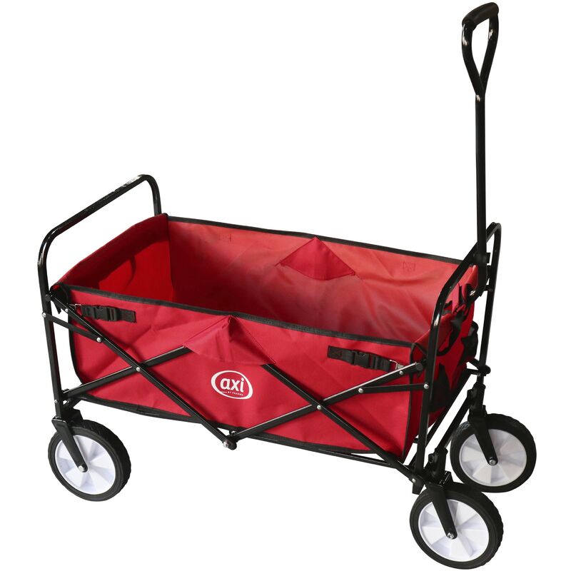 AB100 Chariot pliable rouge - Chariot pliable / Charrette de jardinage - AXI
