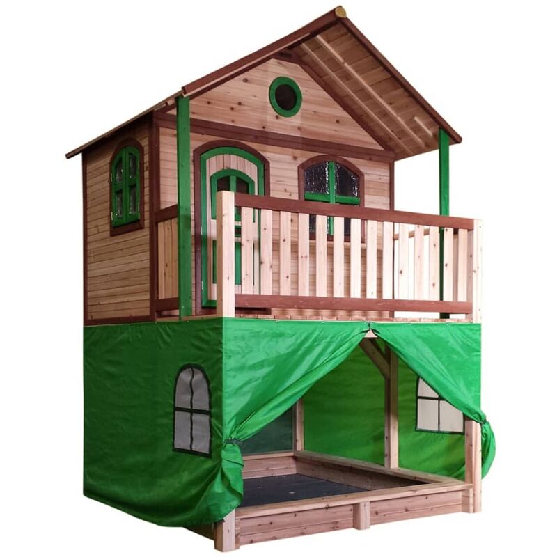 

AXI Carpa para casa de juegos plástico verde A030.186.00 - Verde