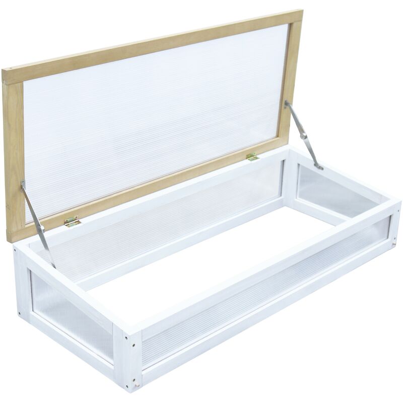 AXI - Greenhouse for Growing Table Brown/white