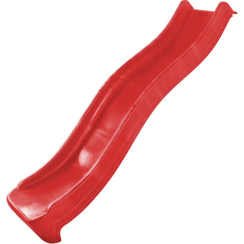 AXI - Sky220 Toboggan à Eau en Rouge - 220 cm Élément complémentaire pour aire de jeux / maison de jeu enfant Toboggan pour hauteur de estrade 120 cm