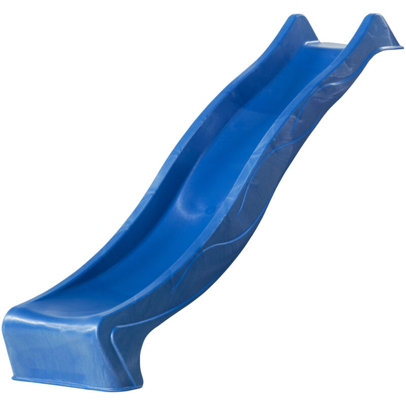 AXI - Sky230 Toboggan à eau en Bleu - 228 cm Élément complémentaire pour aire de jeux / maison de jeu enfant Toboggan pour hauteur de estrade 120 cm