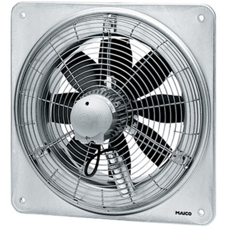 Axial-Wandventilator DZQ 60/84 B quadrat. Wandplatte, Drehstrom, DN600 von Maico - 0083.0164