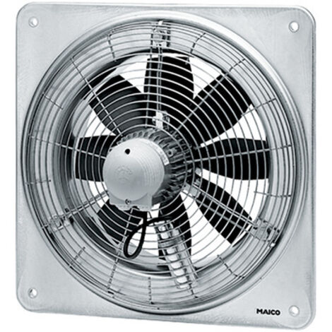 Axial-Wandventilator EZQ 45/4 B quadrat. Wandplatte, Wechselstrom, DN450 von Maico - 0083.0101
