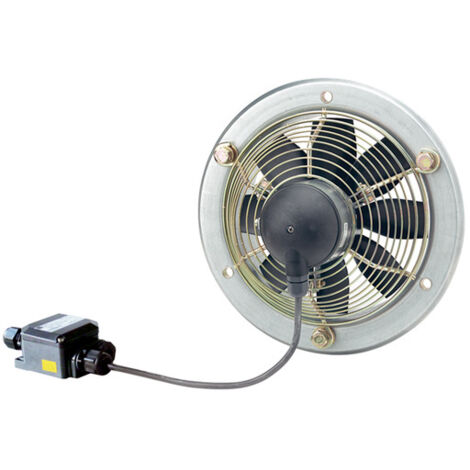 Axial-Wandventilator EZS 20/4-E Ex e Stahlring, Wechselstr, Ex-Schutz, DN200 von Maico - 0094.0200