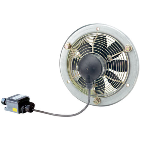 Axial-Wandventilator EZS 20/4-E Ex t Stahlring, Wechselstr, StaubEx, DN200 von Maico - 0094.0216
