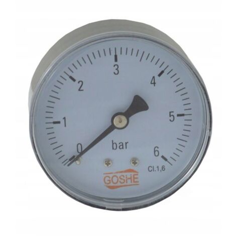 AXIALMANOMETER 63MM 0-1,6 BAR 1/4 X 1,5