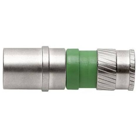 Axing CFS09948 connettore coaxiale in acciaio inossidabile verde