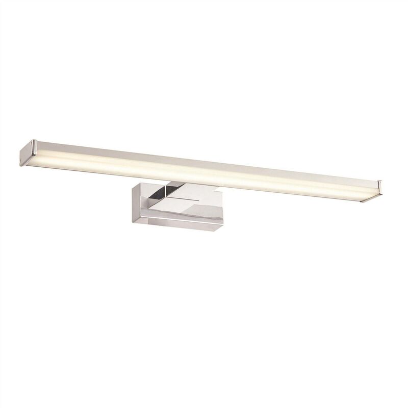 Endon Lighting - Endon Axis - LED 1 Light Bathroom Wall Frosted Polypropylene, Chrome Abs Plastic IP44
