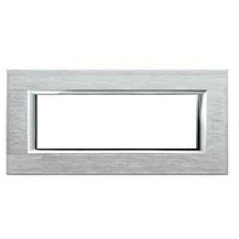 BTICINO AXOLUTE placca 6 moduli posti bianco HA4806HD