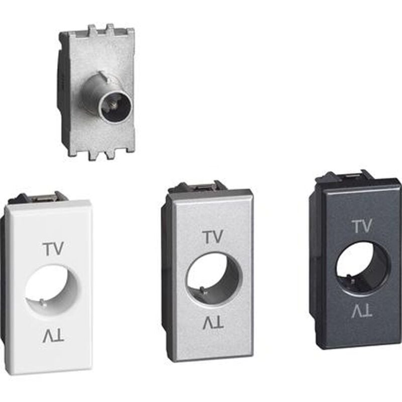 Bticino - Axolute H4202P14 - Prise tv pass-through 14dB 1M