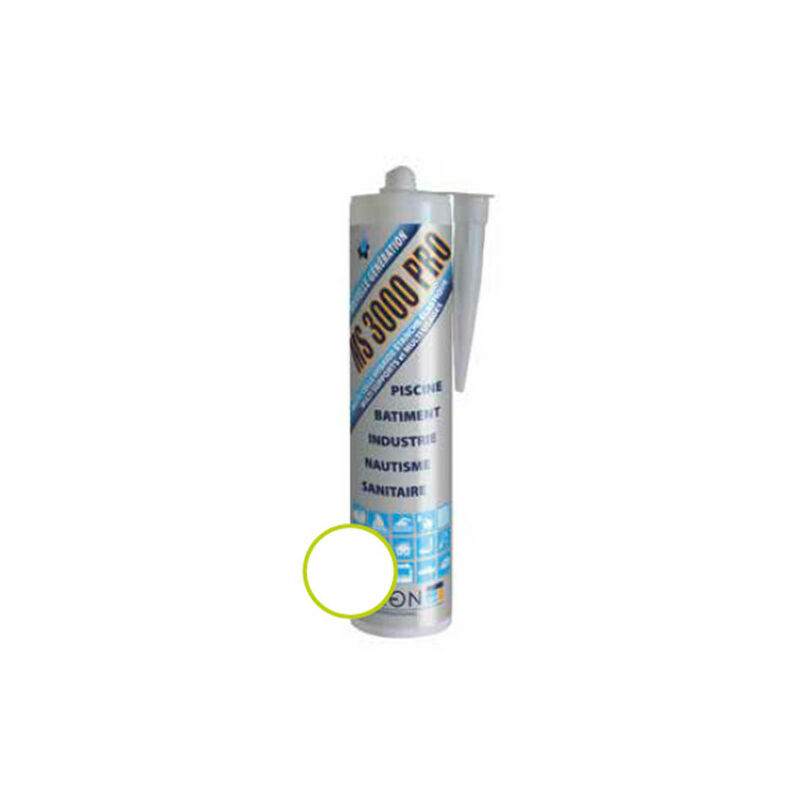 Mastic-colle multi usages - blanc 290 ml - MS3000 aquamax polymax