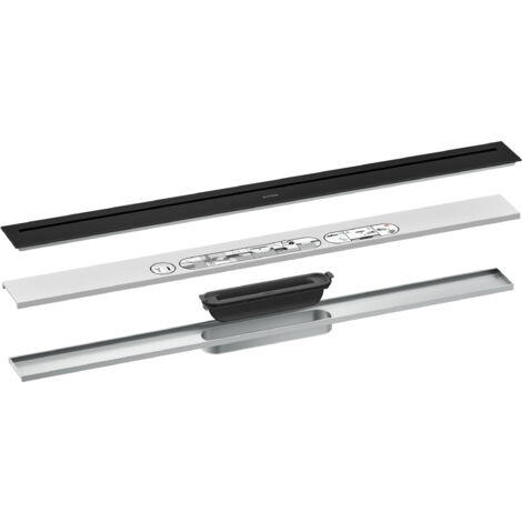 AXOR 42521670 Ensemble prêt à poser Gouttière de douche AXOR Drain