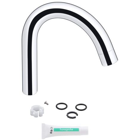 Axor Auslauf Terrano 2-Griff Waschtischarmatur, Chrom