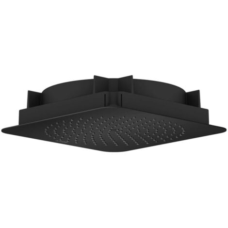 Axor Citterio C - Kopfbrause 27x27 cm, EcoSmart, mattschwarz 28795670