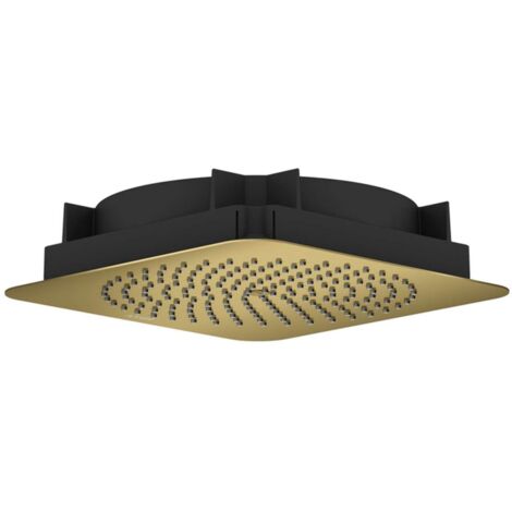Axor Citterio C - Kopfbrause 27x27 cm, Goldoptik poliert 28794990