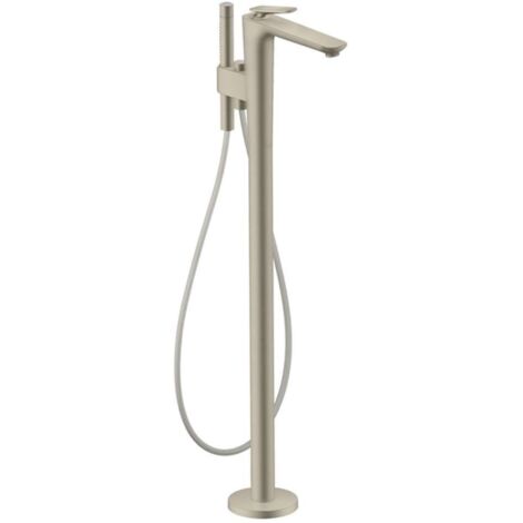 Axor Citterio C - Miscelatore a pavimento per vasca da bagno, nickel spazzolato 49441820
