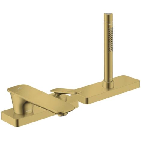 Axor Citterio C - Miscelatore bordovasca, montaggio a 3 fori, aspetto oro lucido 49431990