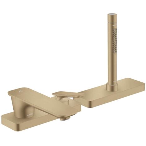 Axor Citterio C - Miscelatore bordovasca, montaggio a 3 fori, color bronzo spazzolato 49430140