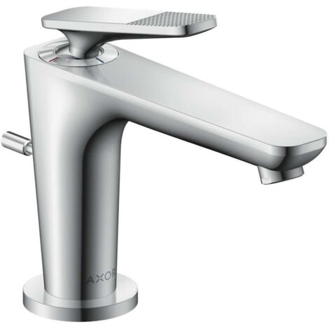 Axor Citterio C - Miscelatore da lavabo con sistema di scarico, EcoSmart, CoolStart, cromo 49011000