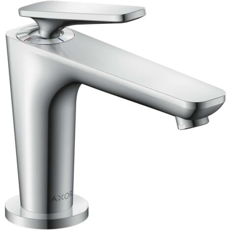 Axor Citterio C - Miscelatore da lavabo con sistema di scarico, EcoSmart, CoolStart, cromo 49020000