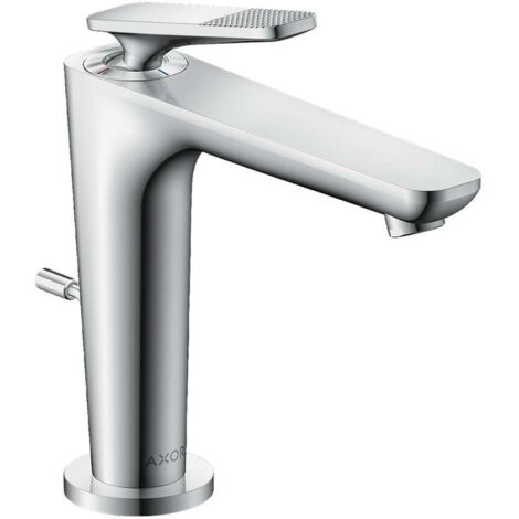 Axor Citterio C - Miscelatore da lavabo con sistema di scarico, EcoSmart, CoolStart, cromo 49031000