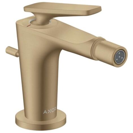 Axor Citterio C - Miscelatore per bidet, con sistema di scarico, color bronzo spazzolato 49210140