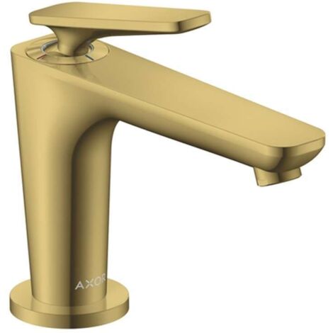Axor Citterio C - Miscelatore per lavabo con sistema di scarico, EcoSmart, CoolStart, aspetto oro lucido 49020990
