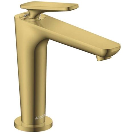 Axor Citterio C - Miscelatore per lavabo con sistema di scarico, EcoSmart, CoolStart, aspetto oro lucido 49040990