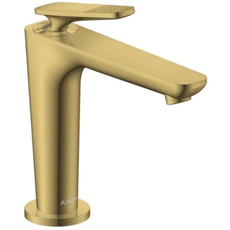 Axor Citterio C - Miscelatore per lavabo con sistema di scarico, EcoSmart, CoolStart, aspetto oro lucido 49041990