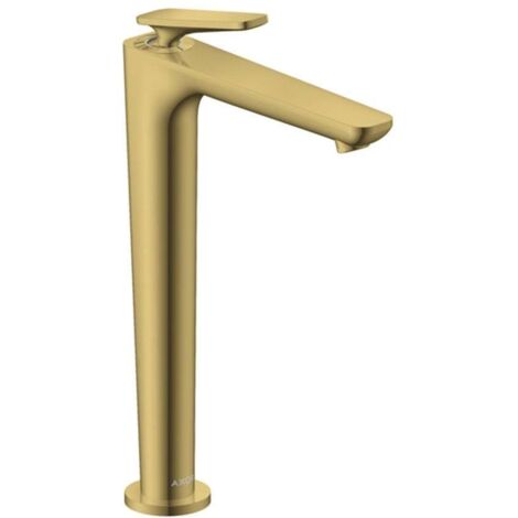 Axor Citterio C - Miscelatore per lavabo con sistema di scarico, EcoSmart, CoolStart, aspetto oro lucido 49050990