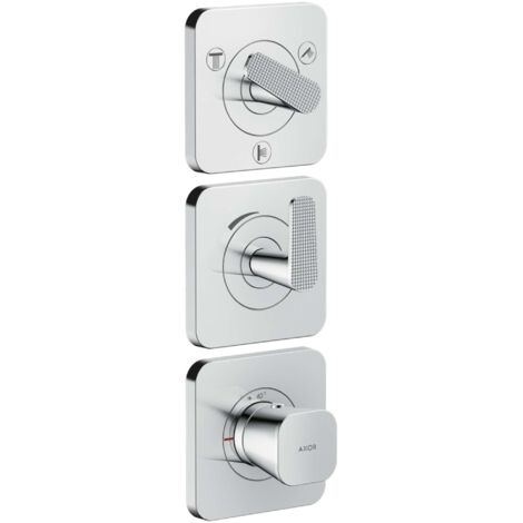 Axor Citterio C - Miscelatore termostatico ad incasso per 3 utenze, cromo 49711000